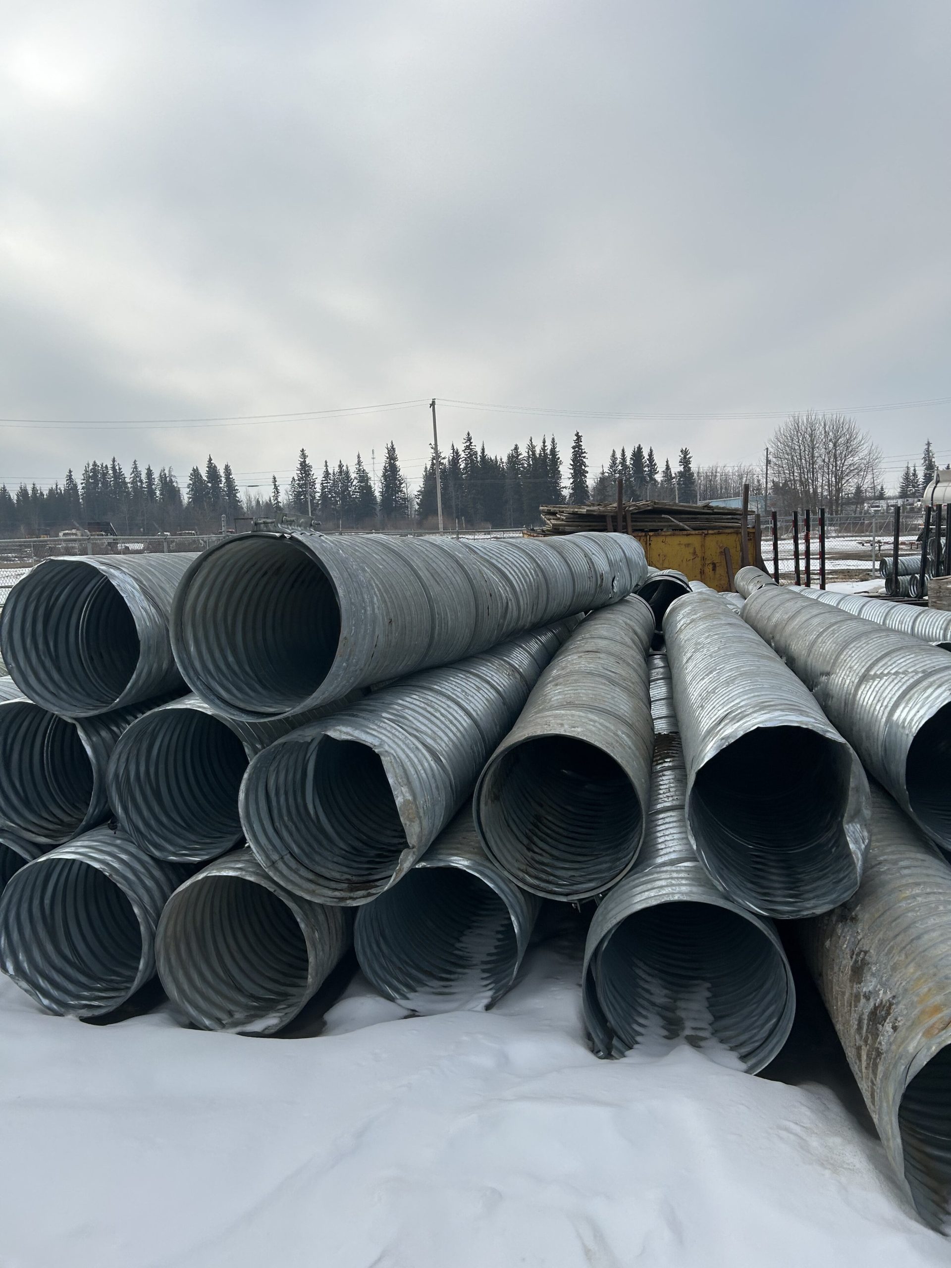 stock picture showing face of Culverts